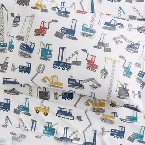 Toddler Construction Sheet Set